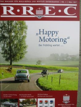 Rolls-Royce Enthusiasts Club Nr.1 März 2017 Dawn Fashion,Bentley T James Young