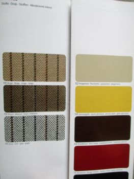 Opel Corsa A Farben und Poster März 1985