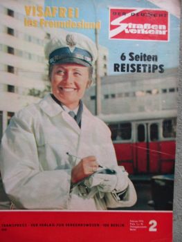 Der Deutsche Straßenverkehr 2/1972 Visafrei ins Freundesland