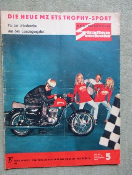 Der Deutsche Straßenverkehr 5/1969 neue MZ ETS Trophy Sport,