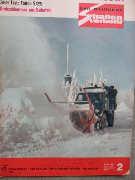 Der Deutsche Straßenverkehr 2/1969 Tatran S125 im Test