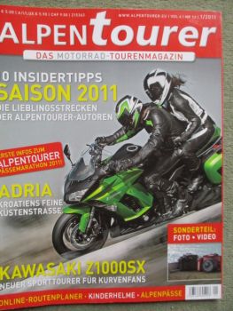 Alpentourer 1/2011 Kawasaki Z1000SX,