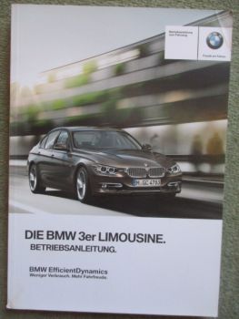BMW 316i 320i ed 328i 335i F30 Limousine 316d 318d 320d ed 325d 330d Oktober 2013