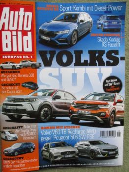Auto Bild 21/2021 LEVC TX E-City Vista,Genesis G80/GV80,Octavia RS TDI, Opel Mokka vs. VW T-Cross,Vlvo V60 T6 Recharge