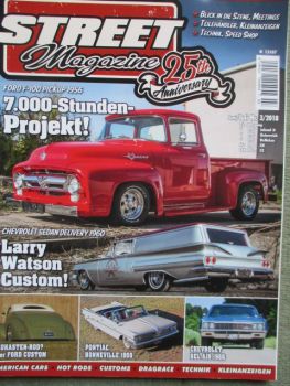 Street Magazine 3/2018 59er Pontiac Bonneville,56er Ford F-100 Pickup,69er Lincoln MK3,