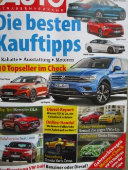 Auto Strassenverkehr 12/2020 Kaufberatung VW Golf8,A6 40TDI vs. BMW 520d G30 vs. E220d vs. S90 D5 AWD,GLA 220d 4Matic