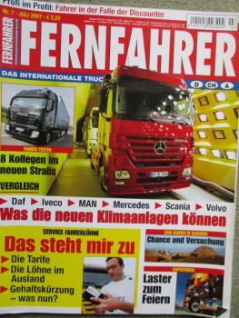 Fernfahrer 7/2007 Iveco Stralis AS 440 S50,