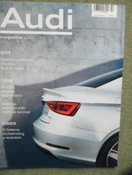 Audi magazine 2/2013 A3 Sedan,Q3,TT,S7 Sportback