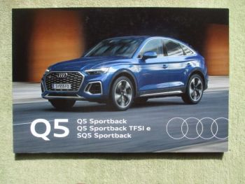 Audi Q5 Sportback +TFSI e +SQ5 (Typ FYT) März 2021 +Preise Version Österreich