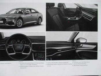 Audi A6 (F2) C8 Preisliste 55TFSI quattro 50TDI quattro +sport +design März 2018 Version Österreich