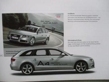 Audi A4 Avant (Typ 8K) Launch Handbuch Auchst 2008 intern
