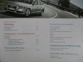 Audi A4 Avant (Typ 8K) Launch Handbuch Auchst 2008 intern