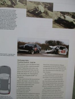 Audi A3 (Typ 8L) Produktinformation Bestwerte im Euro NCAP-Crashtest Juni 1998