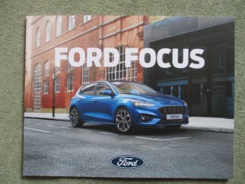 Ford Focus Active Titanium +ST-Line +Vignale Katalog Oktober 2020