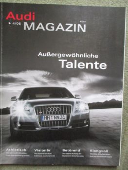 Audi Magazin 4/2005 S8, Q7 in Dubai,Soundsystem Bang & Olufsen