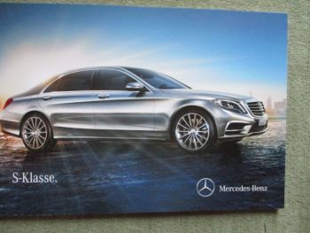 Mercedes Benz S-Klasse BR222 S350d S400 S500 S600 +Maybach +S63 S65 +S300h 400h 500 e Juni 2015