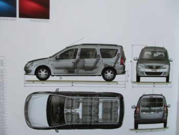 Dacia Logan MCV Katalog Österreich Juli 2010