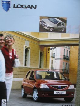 Dacia Logan 1.4MPI 1.6MPI +Diesel 1.5dCi katalog Februar 2006 Österreich