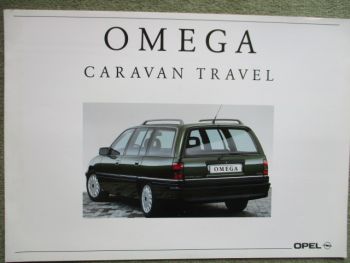 Opel Omega A Caravan Travel Katalog März 1992