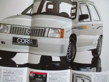 Opel Corsa A Zubehör Katalog April 1985