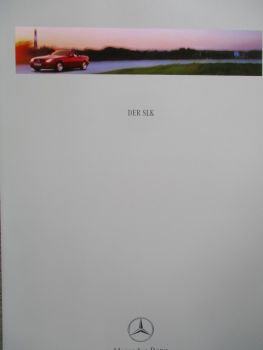 Mercedes Benz SLK R170 200 230 Kompressor Katalog Februar 1998