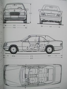 Mercedes Benz E-Klasse Coupés und Cabriolets C124 E200 E220 E320 Katlaog Februar 1995