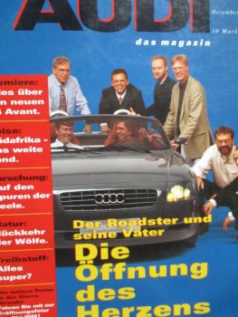 Audi das magazin Nr.4 1995 T Roadster, A4 Avant,