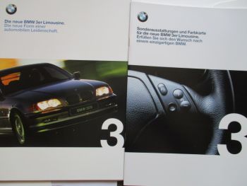 BMW 3er Reihe E46 Verkaufsförderung Vorstellung +Katalog +Preise+Sonderdruck +CD