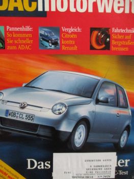 ADAC motorwelt 8/1999 VW Lupo 3L TDI, Vergleichstest Citroen Berlingo 1.4i Multispace vs. Kangoo 1.4RT,