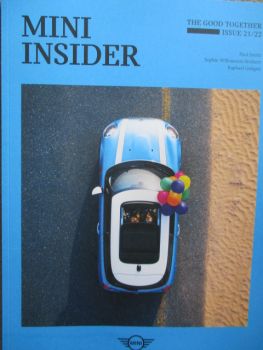 Mini Insider Issue 2021/22 Paul Smith, Countyman, Cabrio F57, Clubman,JCW