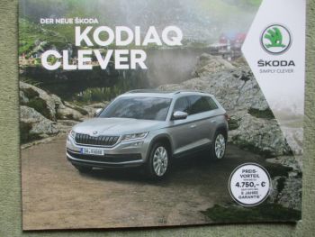 Skoda Kodiaq Clever Katalog Januar 2021 TSI TDI +4x4 +Preise