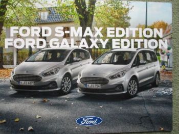 Ford S-Max Edition +Galaxy Edition Katalog Januar 2021