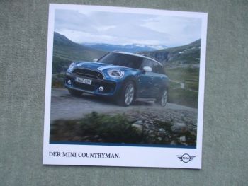 Mini Countryman F60 One Cooper  One D S SD März 2020