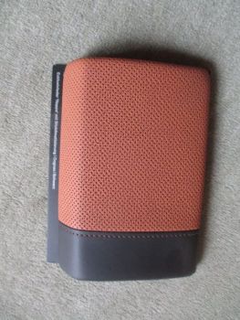 BMW X6 Exklusivleder Nappa mit Sitzklimatisierung Cognac Schwarz Muster ca. 12x18cm Format