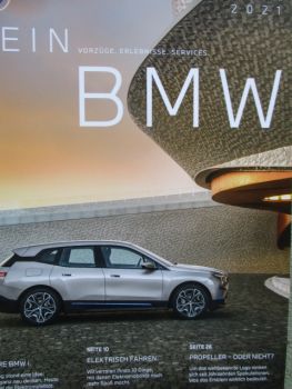 Mein BMW Vorzüge Erlebnisse Services Sommer 2021 10 Jahre BMW i, i3, i4,iX