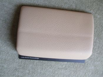 BMW Leder Boston Savannabeige Format ca. 10x15cm