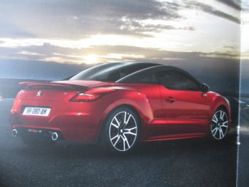 Peugeot RCZ R Katalog Version Österreich