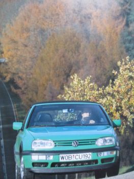 VW Golf III 1H1 Vorstellung Buch +Variant 1996