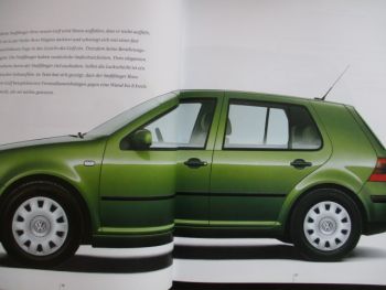 VW Golf IV 1J +Variant Vorstellung Buch Mai 2001