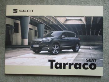 Seat Tarraco +FR Katalog Dezember 2020 NEU