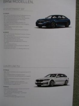 BMW 520i 530i 530e 540i 545e M550i G30 M5 518d 520d 530d 540d G31 Sedan Touring 11/2020 Niederlande