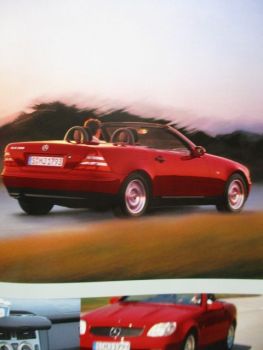 Mercedes Benz SLK 200 230 Kompressor R170 Katalog August 1997