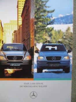 Mercedes Benz ML 230 320 W163 Katalog Mai 1997