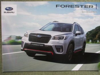 Subaru Forester Sonderediton Sport 40 Katalog +Preisliste  August 2020