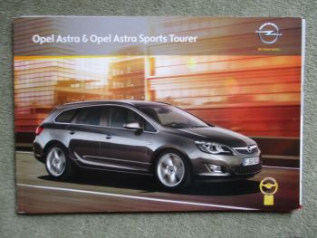 Opel Astra J +Sports Tourer 64kw 74kw 85kw 88kw 103kw 132kw LPG Katalog +Preisliste