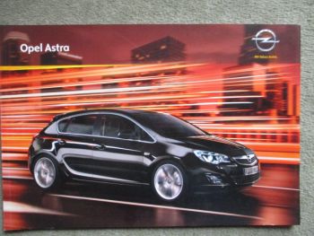 Opel Astra J  +OPC Line 64kw 74kw 85kw 103kw 132kw 1.3 CDI +1.7CDTi +2.0CDTi Februar 2010