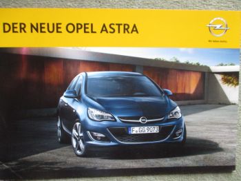 Opel Astra J +Sportstourer Benz +LPG +CDTi Juni 2012
