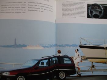 Opel Omega A Caravan 24V +Kadett E Caravan Club +Cabrio Edition September 1990