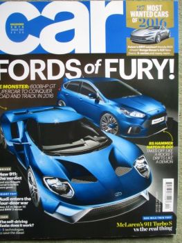 car 12/2015 Porsche 911,Toyota Mirai, Lexus GSF,Seat Leon Ultimate,G63,Ferrari 488 Spider,