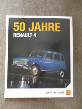 Renault 50 Jahre R4 Buch Großformat 29x35cm